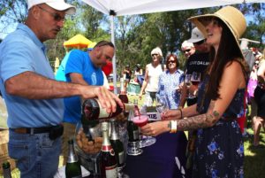 Barefoot Winery Honors the Ojai Wine Festival’s 30th Anniversary with Cake and Barefoot Bubbly