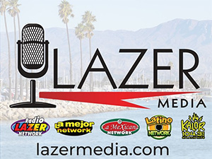 Lazer Media Logo with its subsidiaries listed
