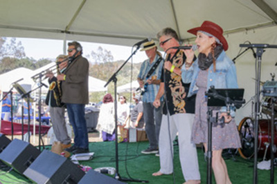 Band - Area 51 - at Ojai Wine Festival