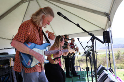 Band - Area 51 - at Ojai Wine Festival