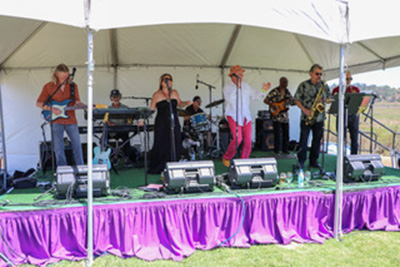 Band - Area 51 - at Ojai Wine Festival